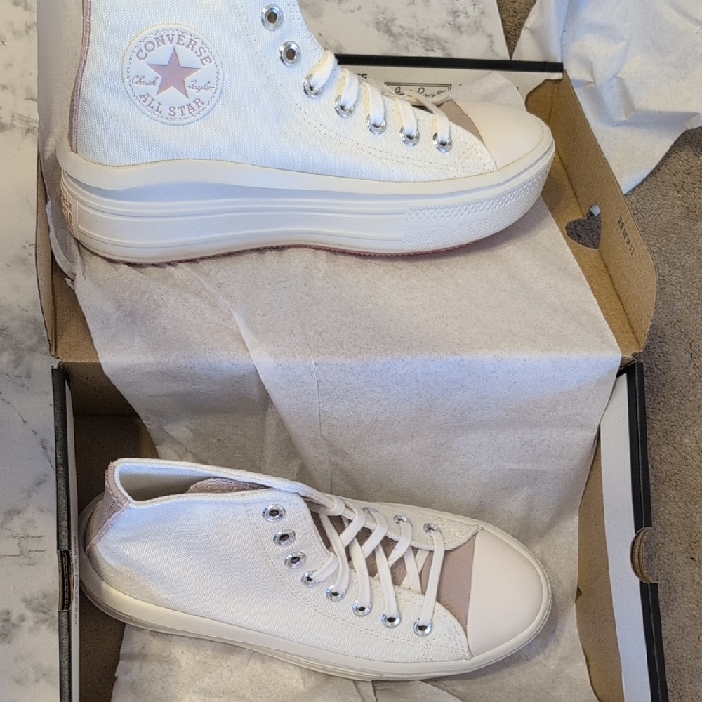 Chuck Taylor All Star Move Platform Tonal Materials - Picture 3 of 4